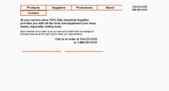 Desktop Screenshot of klindustrial.com